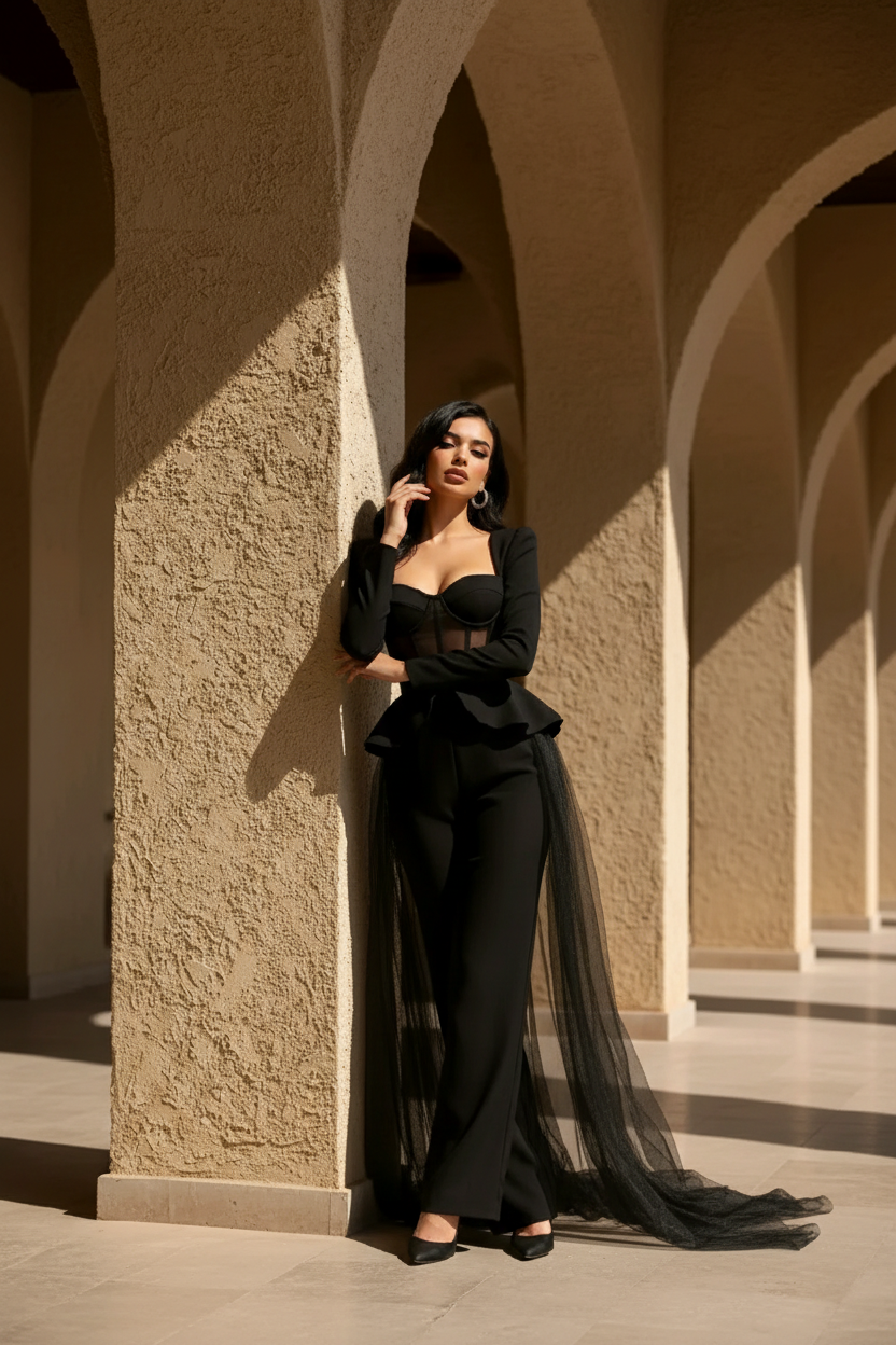 Salopeta eleganta 2 in 1 Maya