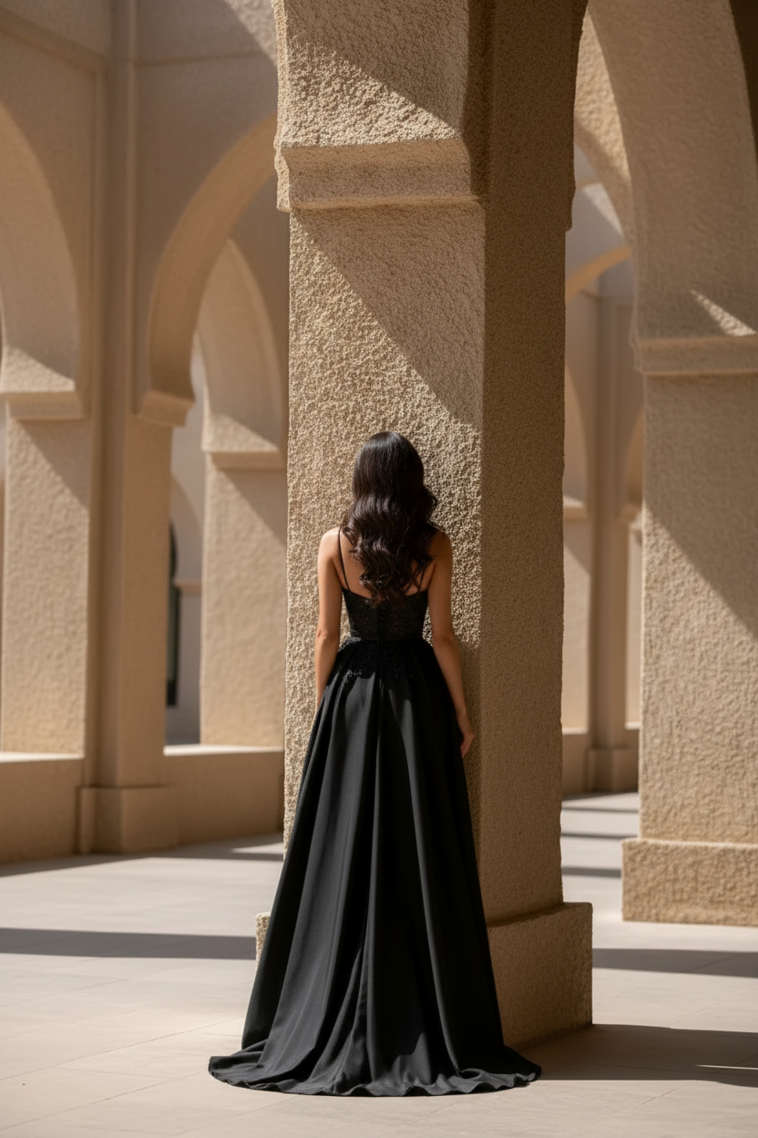 Rochie eleganta  cu trena detasabila Ivy