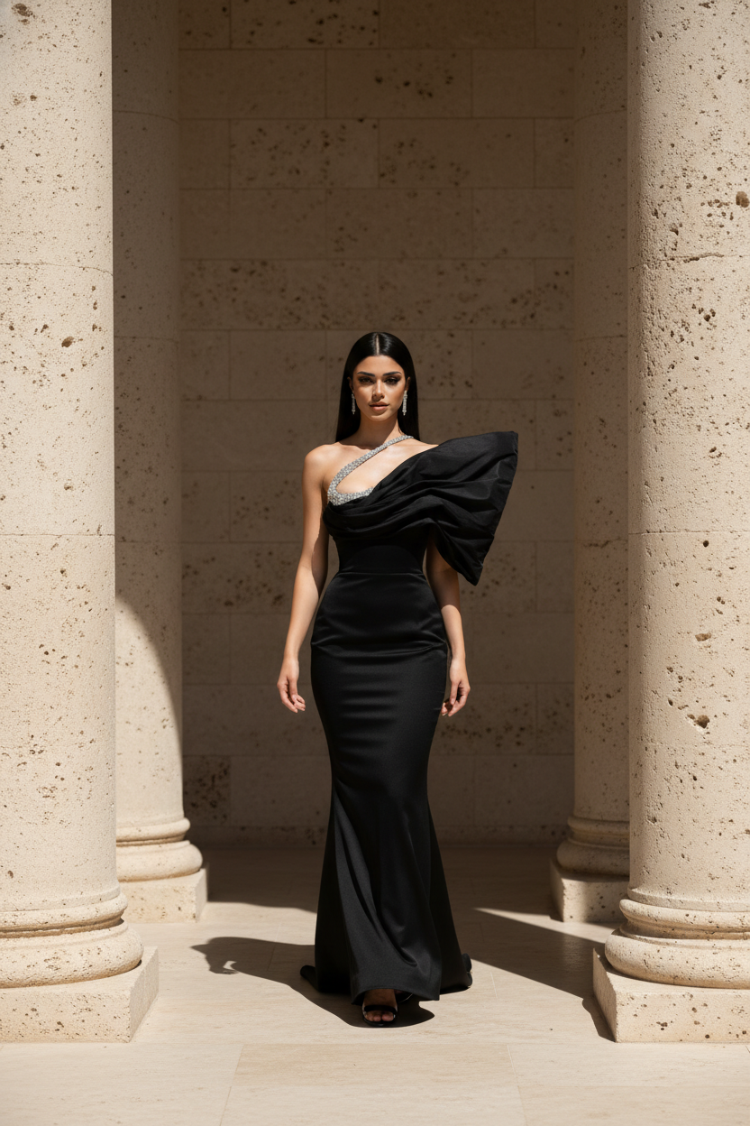 Rochie  lunga accesorizata Afrodita