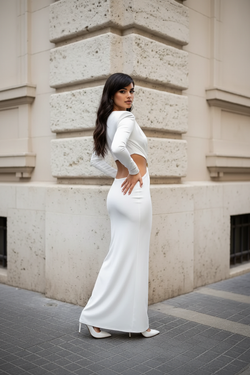 Rochie Lunga Mireasa Amber