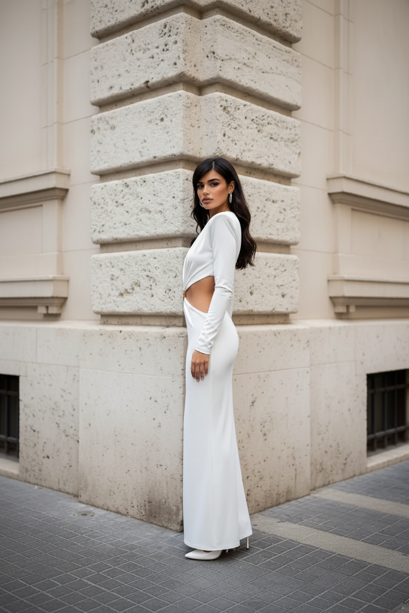 Rochie Lunga Mireasa Amber