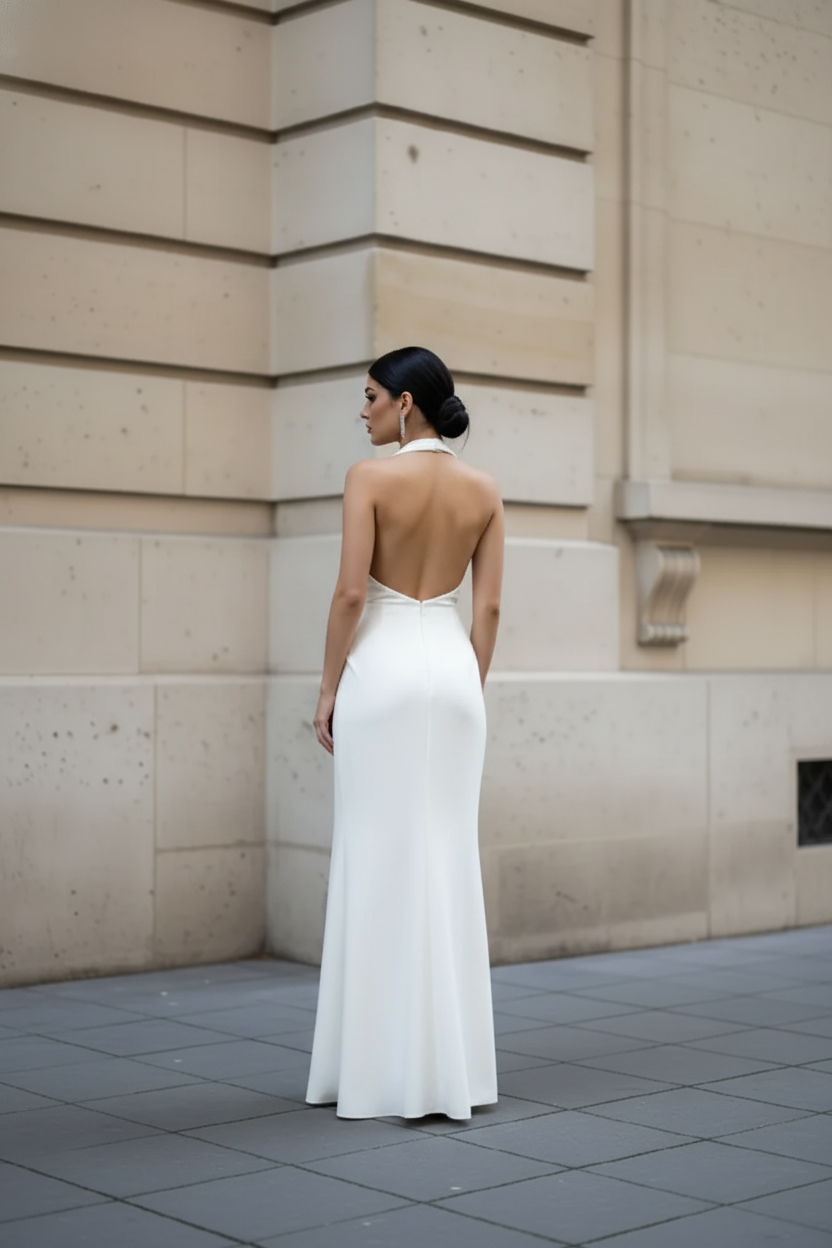 Long Bride Dress Ona