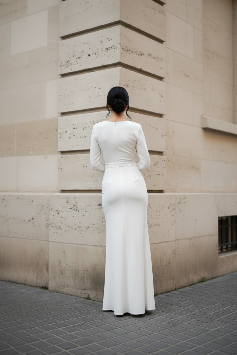 Rosanna Long Bridal Dress