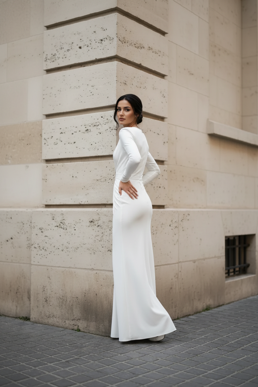 Rosanna Long Bridal Dress