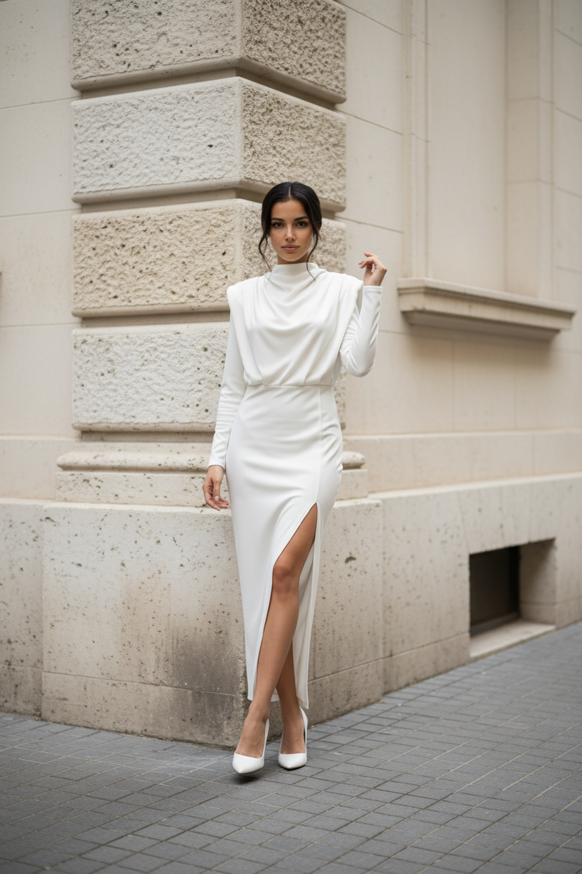 Rochie Lunga Mireasa Ala