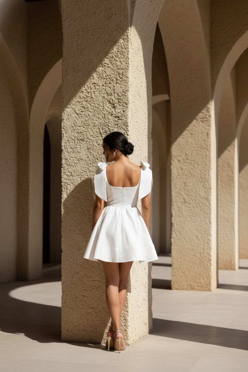 Rochie Scurta Mireasa Karsten