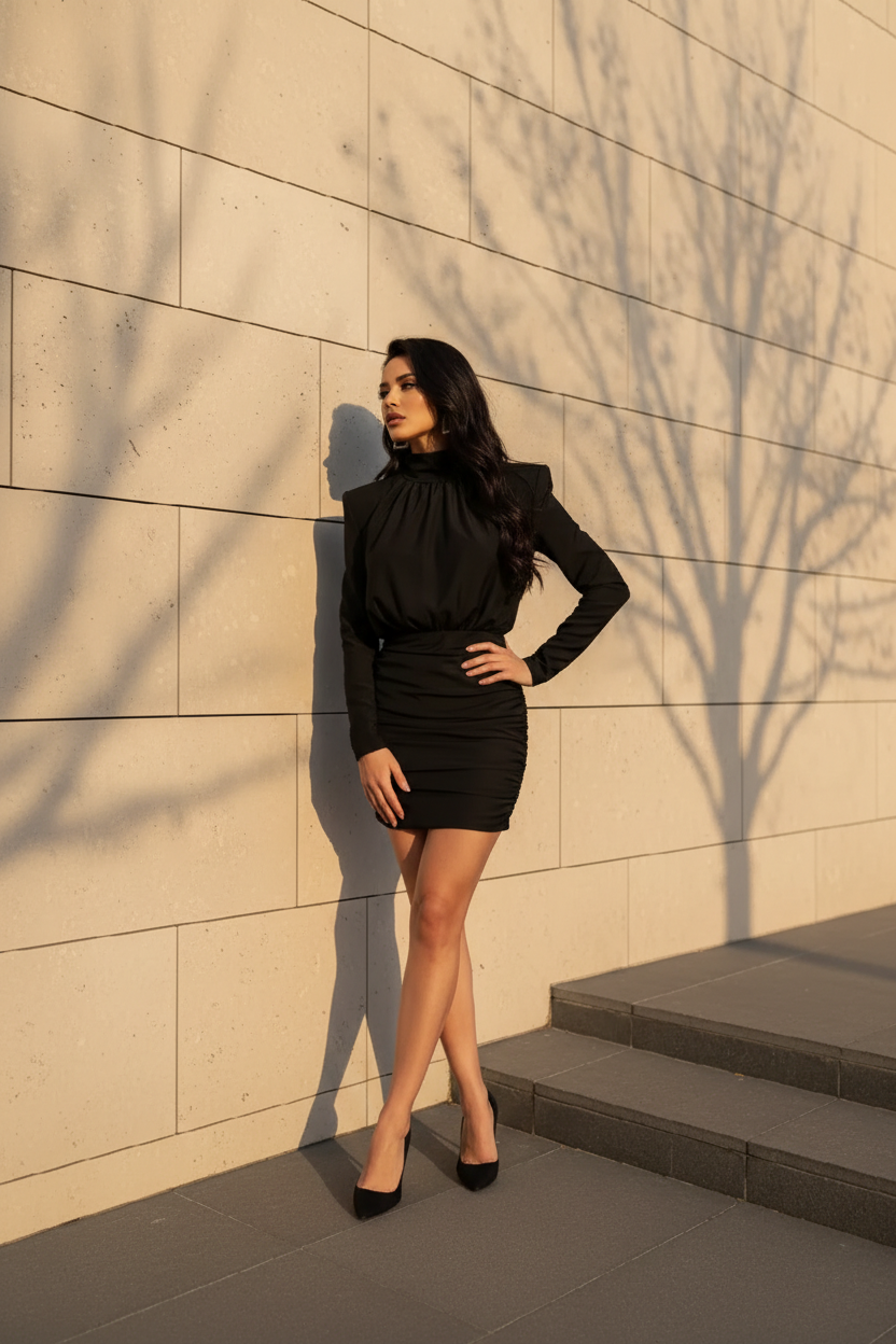 Ilona Elegant Short Dress