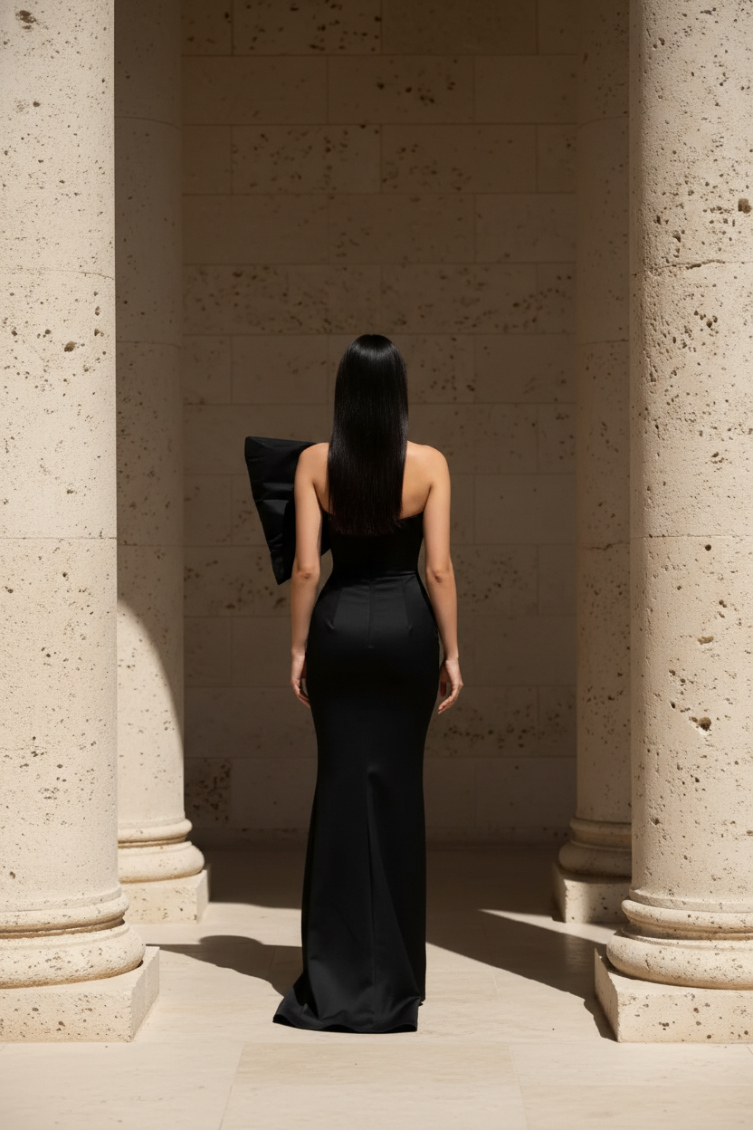 Rochie  lunga accesorizata Afrodita