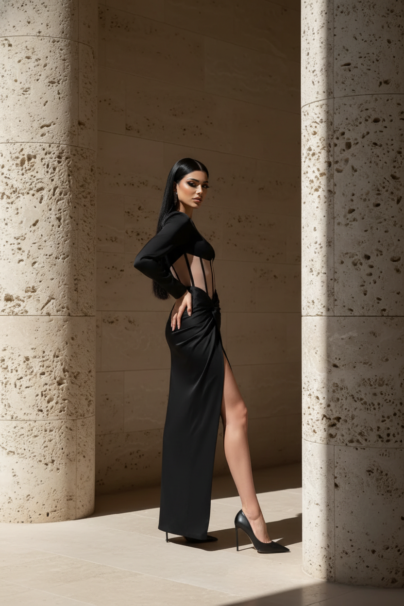 Rochie eleganta lunga Jovana