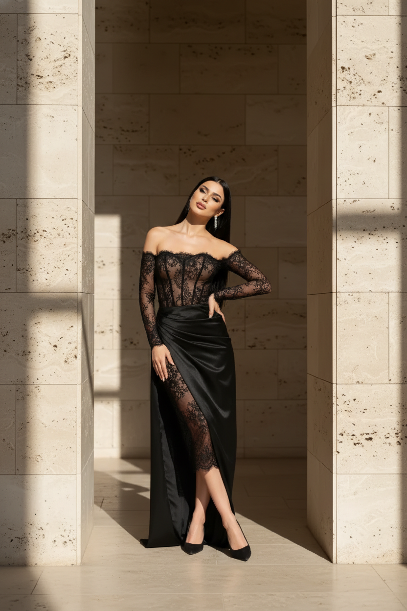 Rochie Elegantacu broderie Ruth