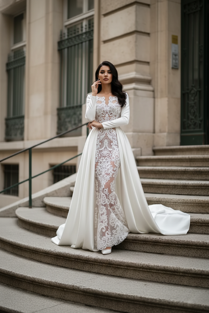 Salopeta Mireasa 2 in 1, Azra