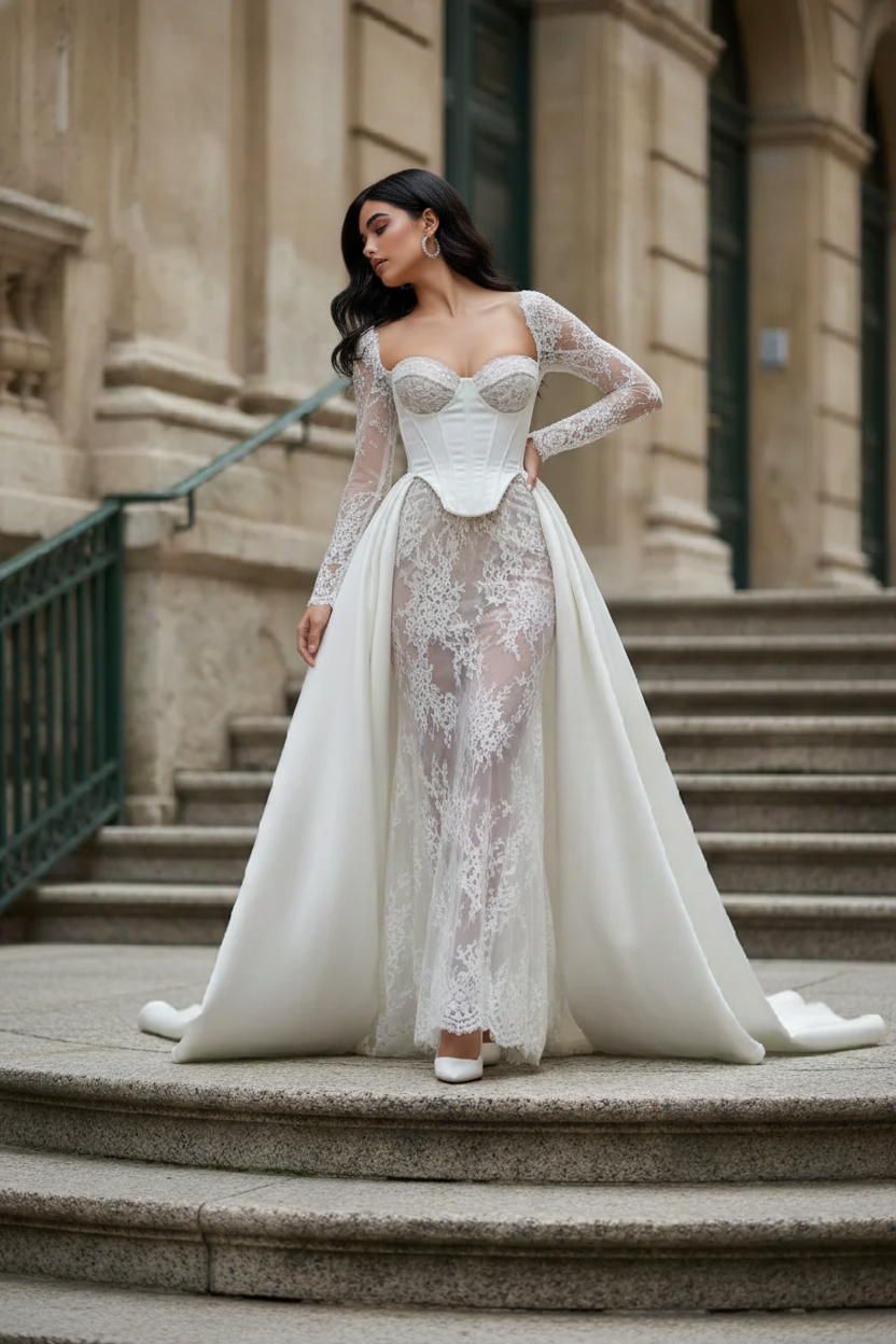 2 in 1 Wedding Dress, Regina