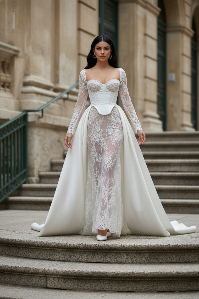 2 in 1 Wedding Dress, Regina