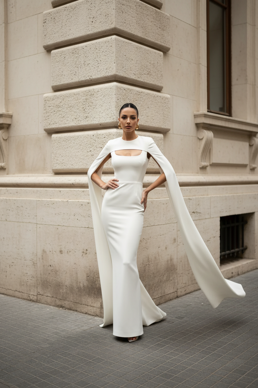 Ara Long Bridal Dress