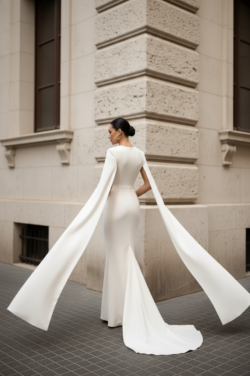 Ara Long Bridal Dress