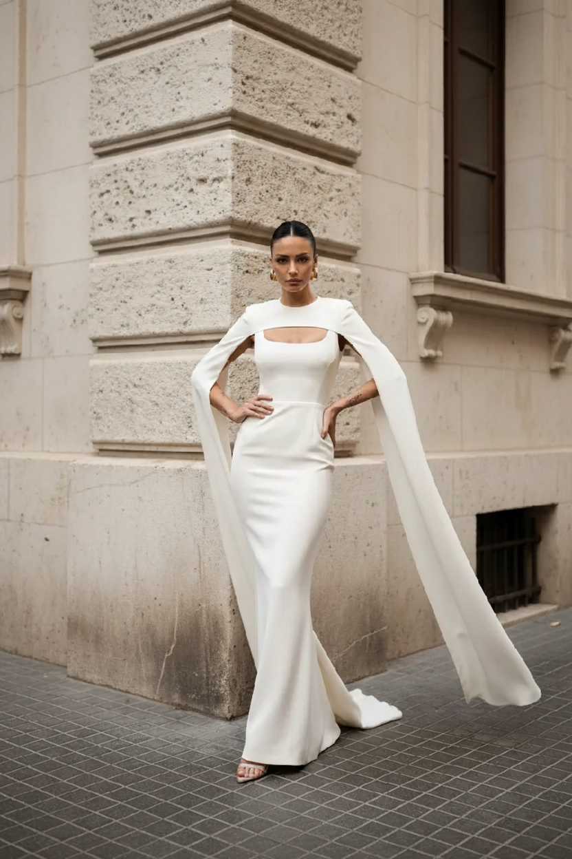Ara Long Bridal Dress