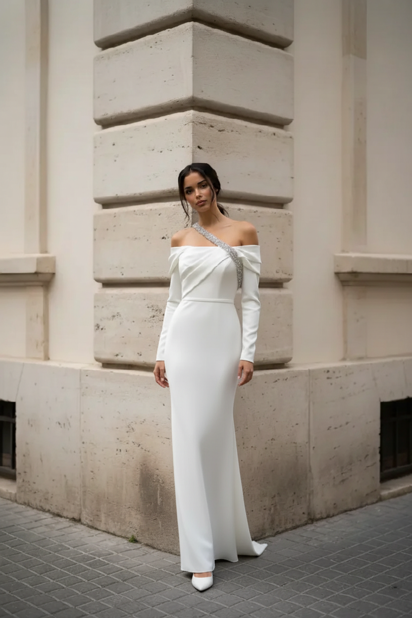 Kira Long Bridal Dress