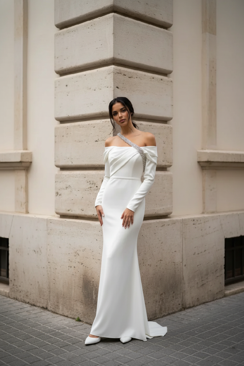 Kira Long Bridal Dress