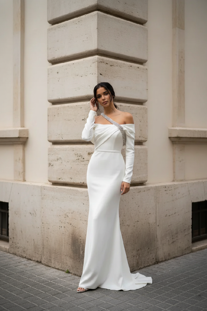 Kira Long Bridal Dress