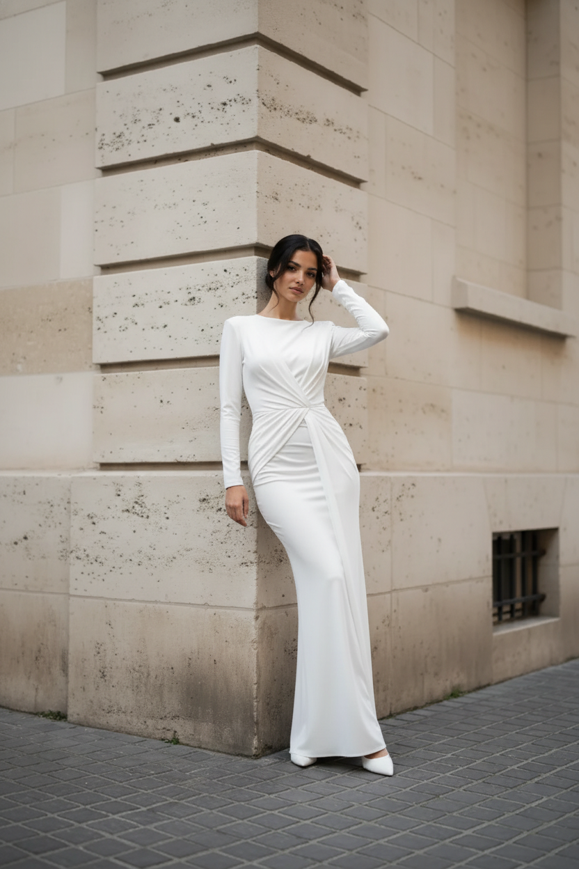 Rosanna Long Bridal Dress