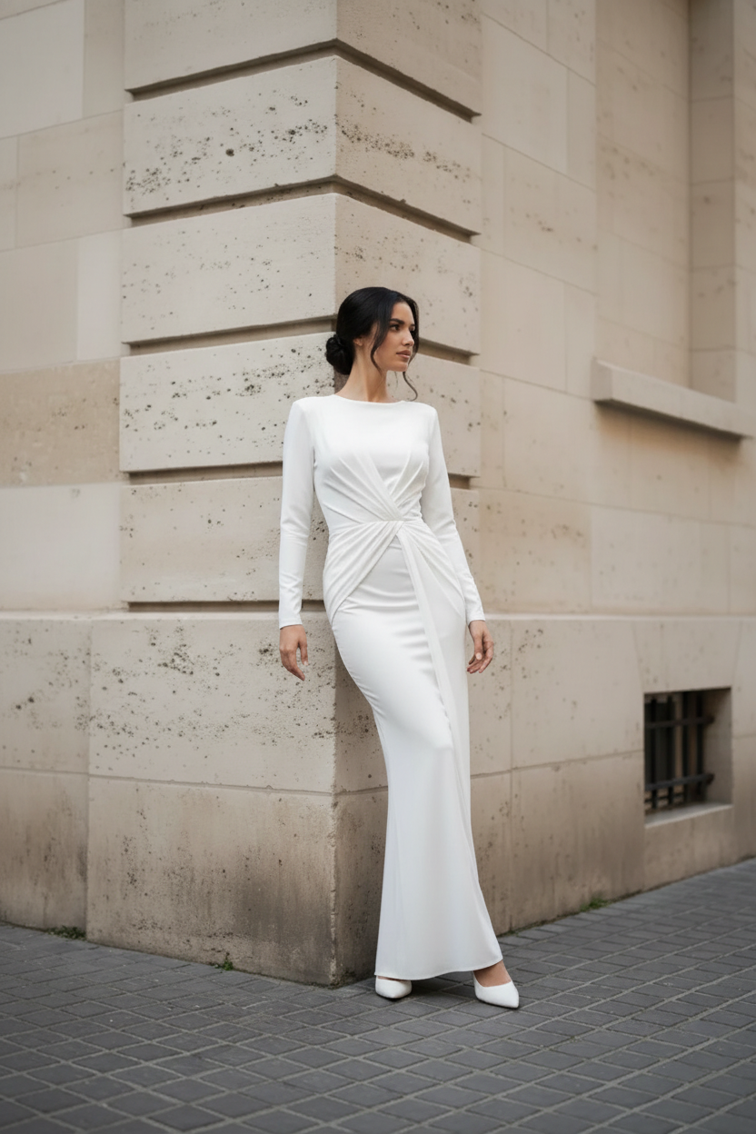 Rosanna Long Bridal Dress