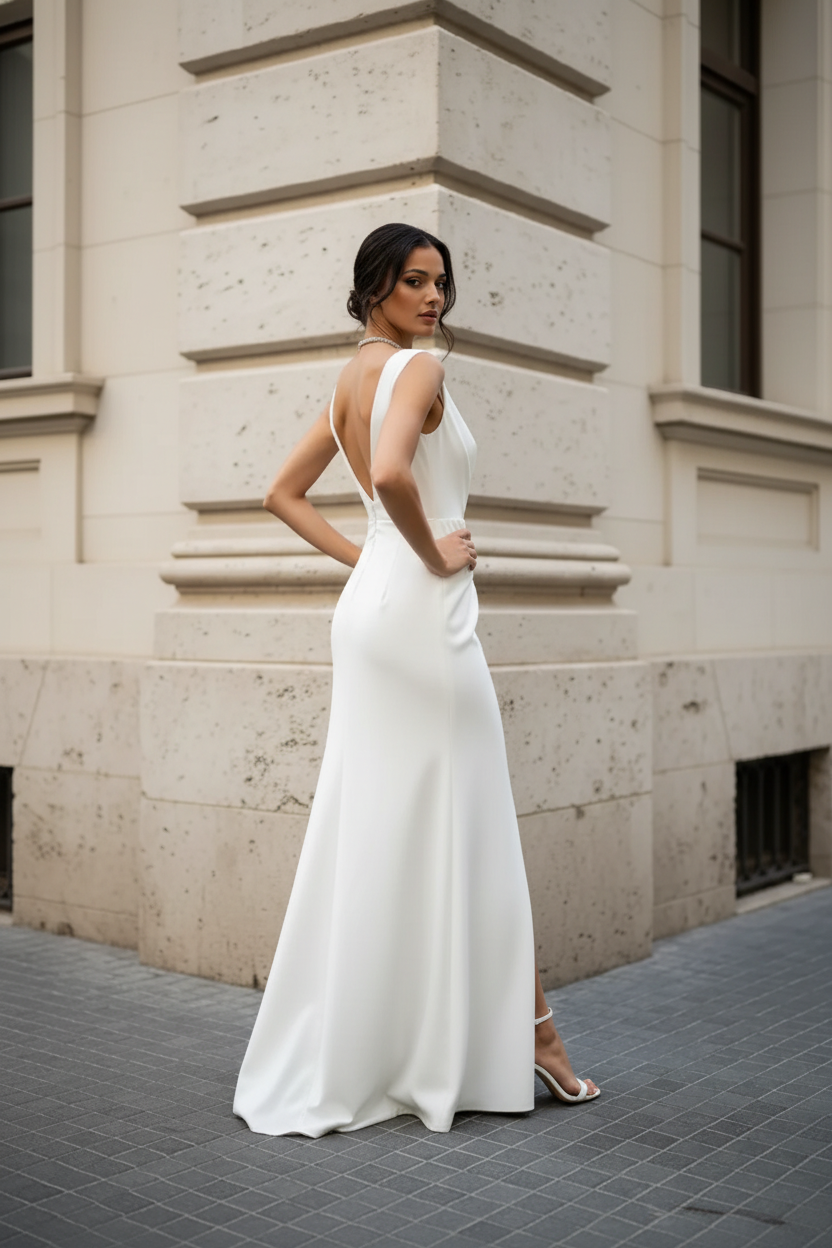 Rochie Lunga Mireasa Saidi