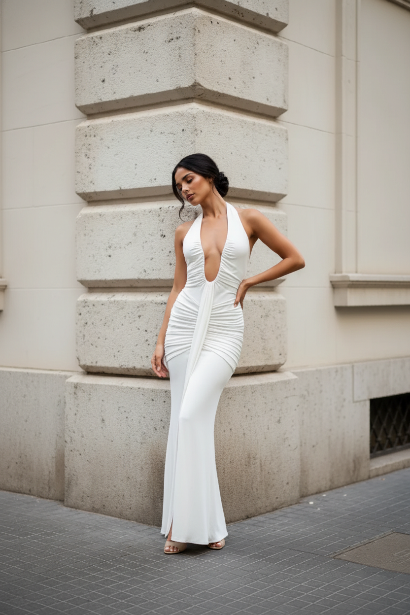 Rochie Lunga Mireasa Symra