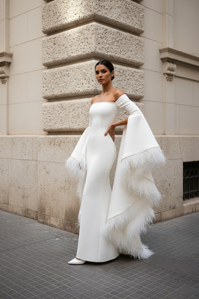 Rochie Lunga Mireasa Aryan