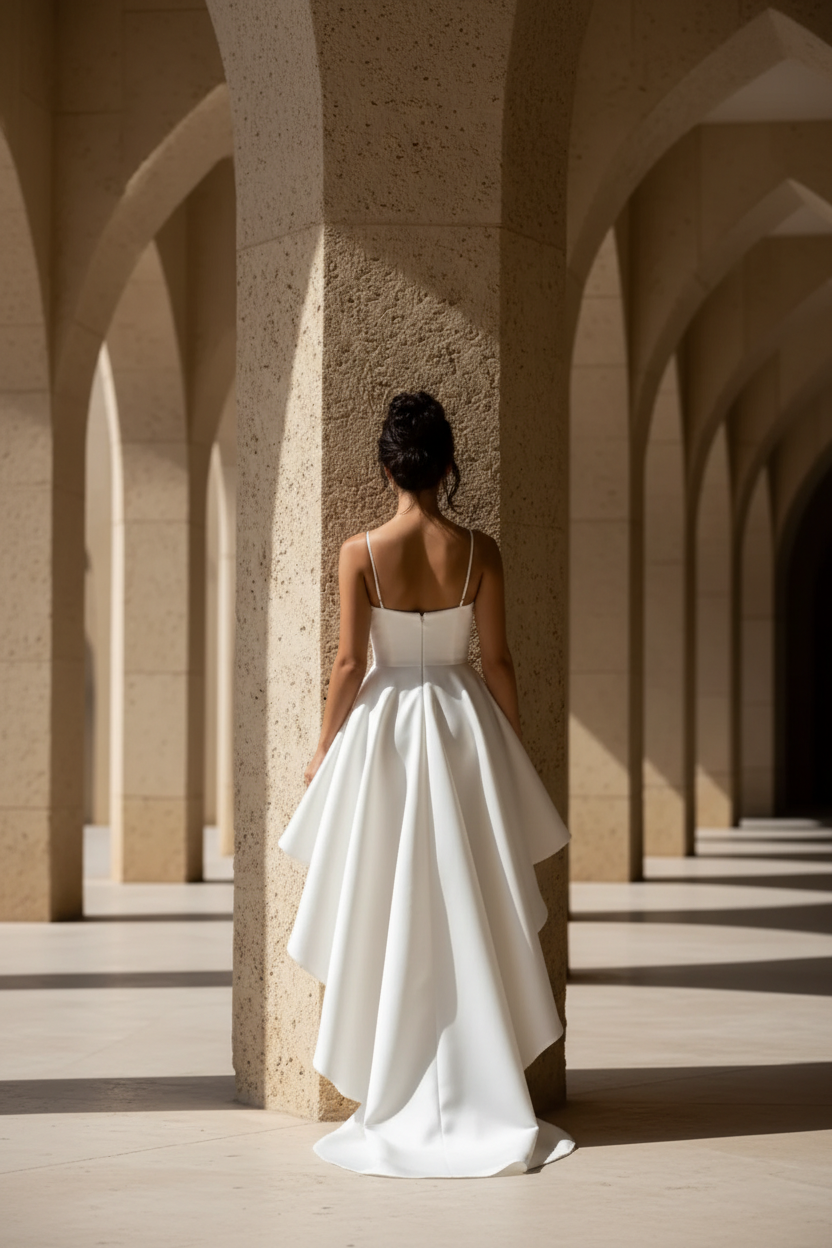 Short Bride Dress Catrina