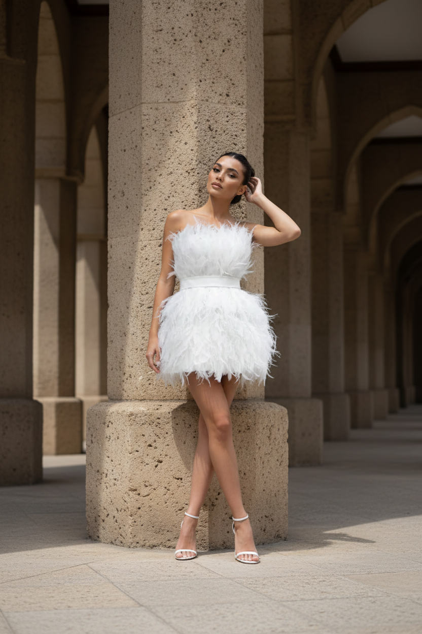 Short Bride Dress Mira