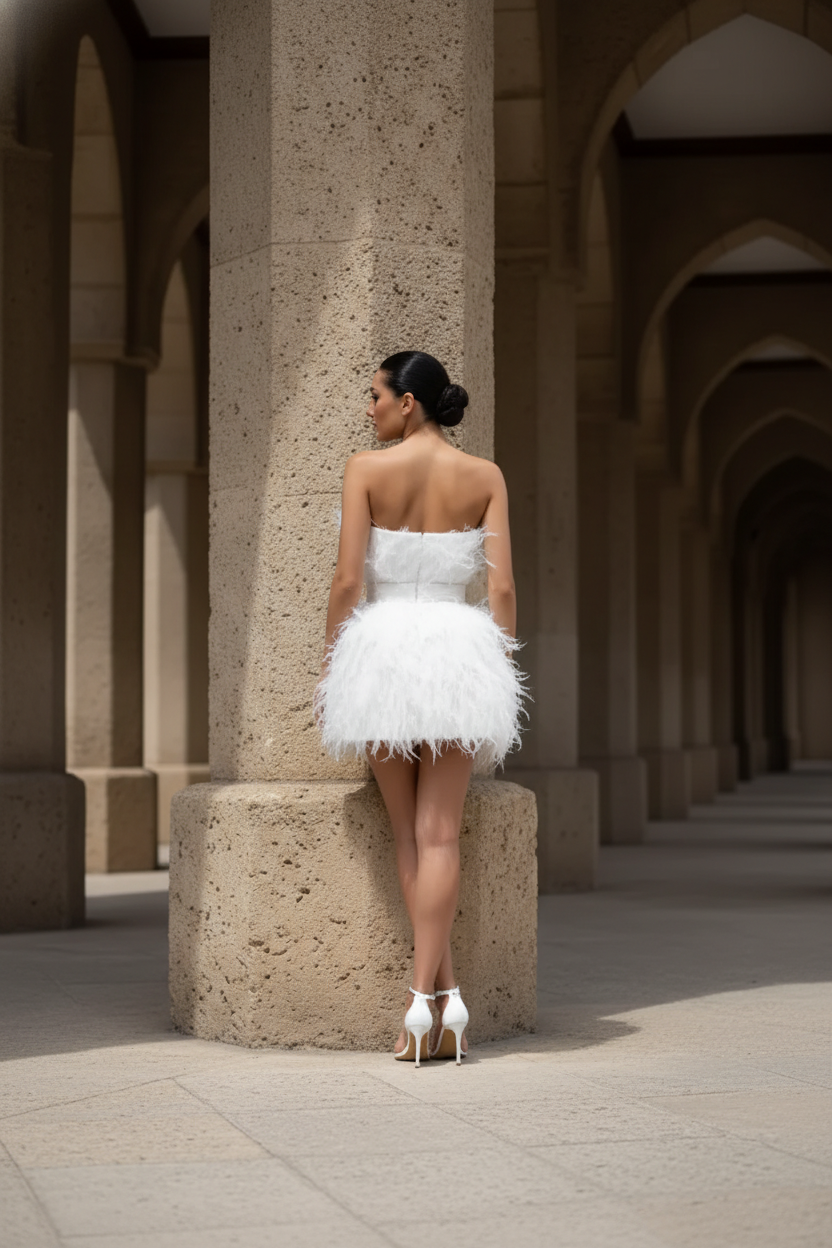 Short Bride Dress Mira