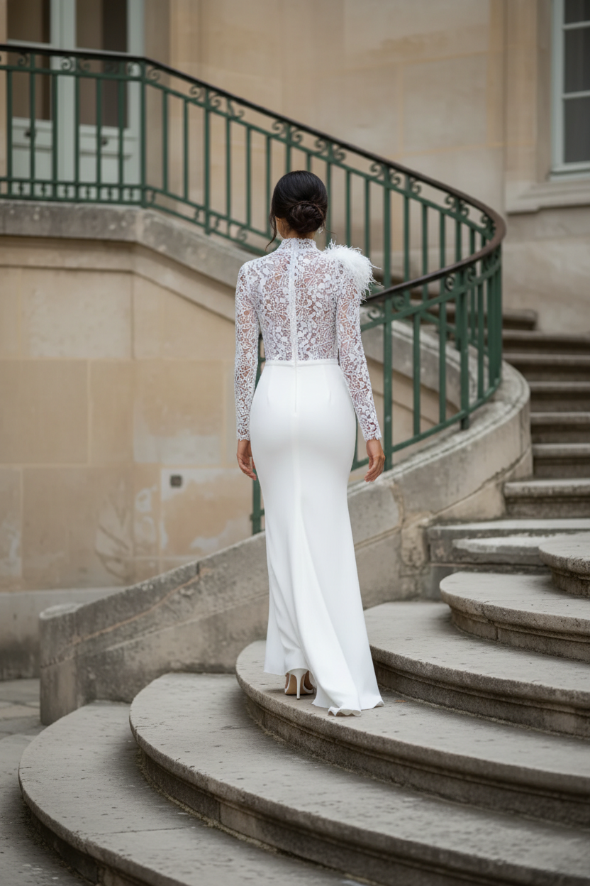 Aaliyah Long Bridal Dress