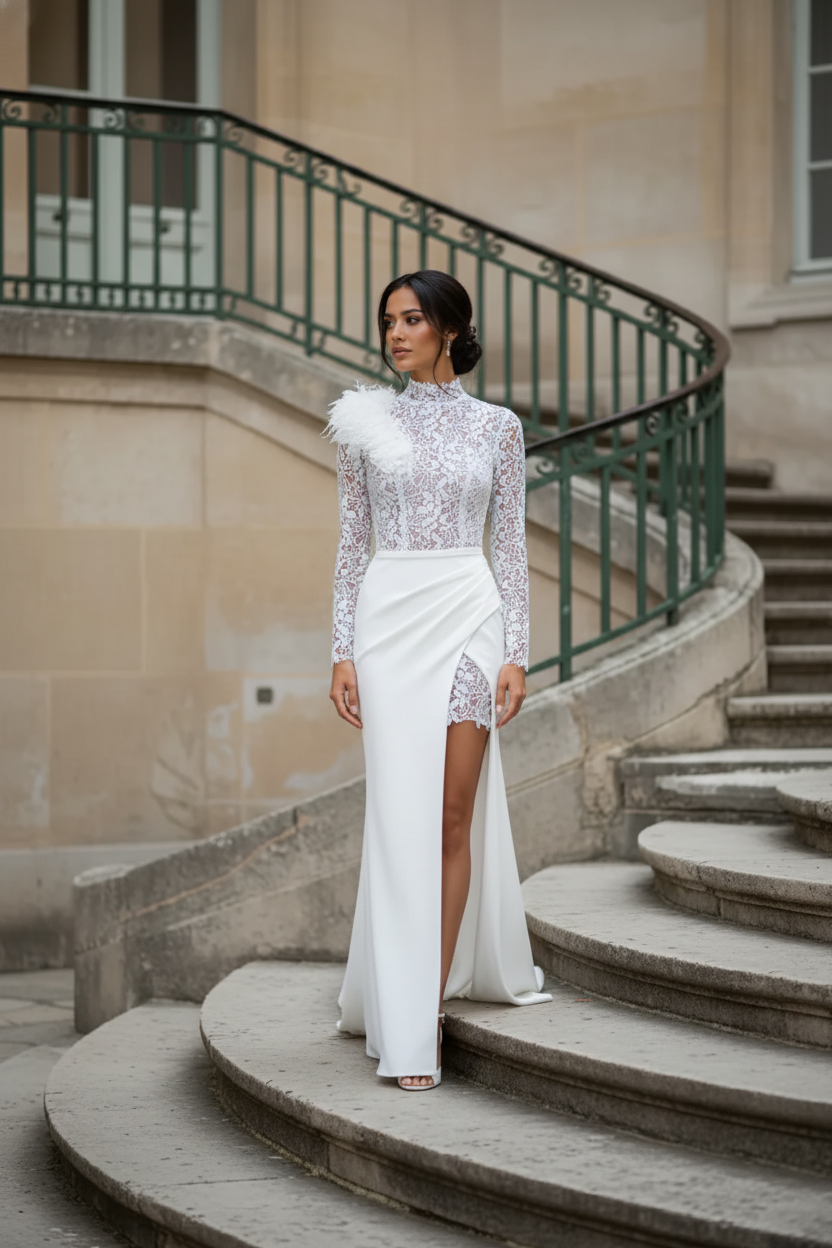 Aaliyah Long Bridal Dress