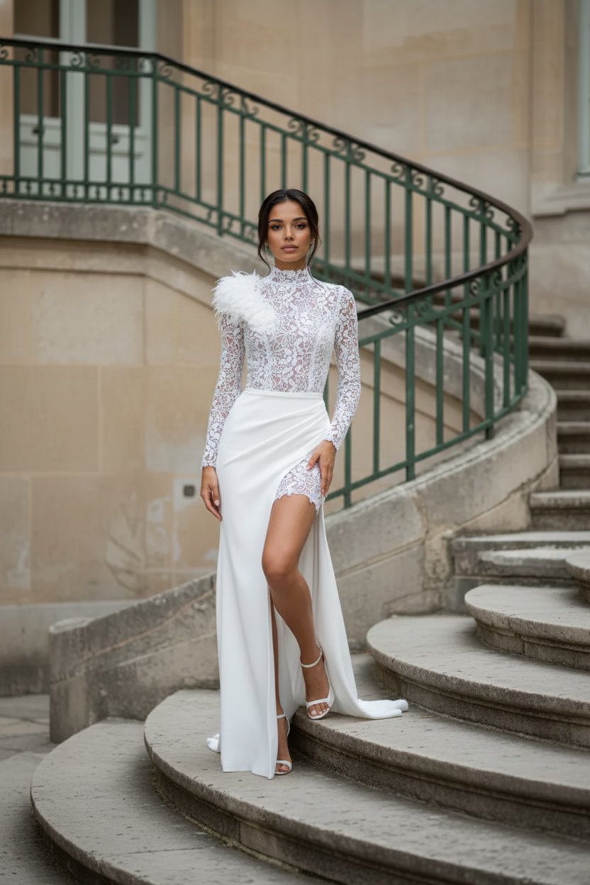 Aaliyah Long Bridal Dress