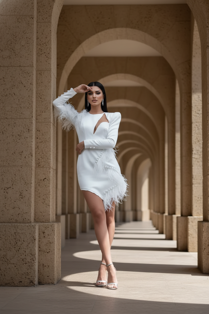 Rochie Scurta Mireasa Myrma