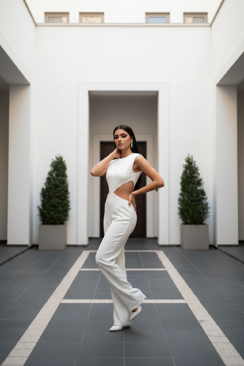 Somathra Bride Jumpsuit