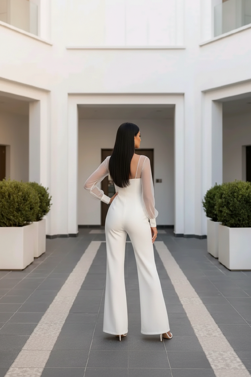 Tarra Bride Jumpsuit