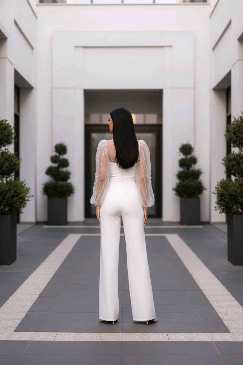 Thelma Bridal Jumpsuit