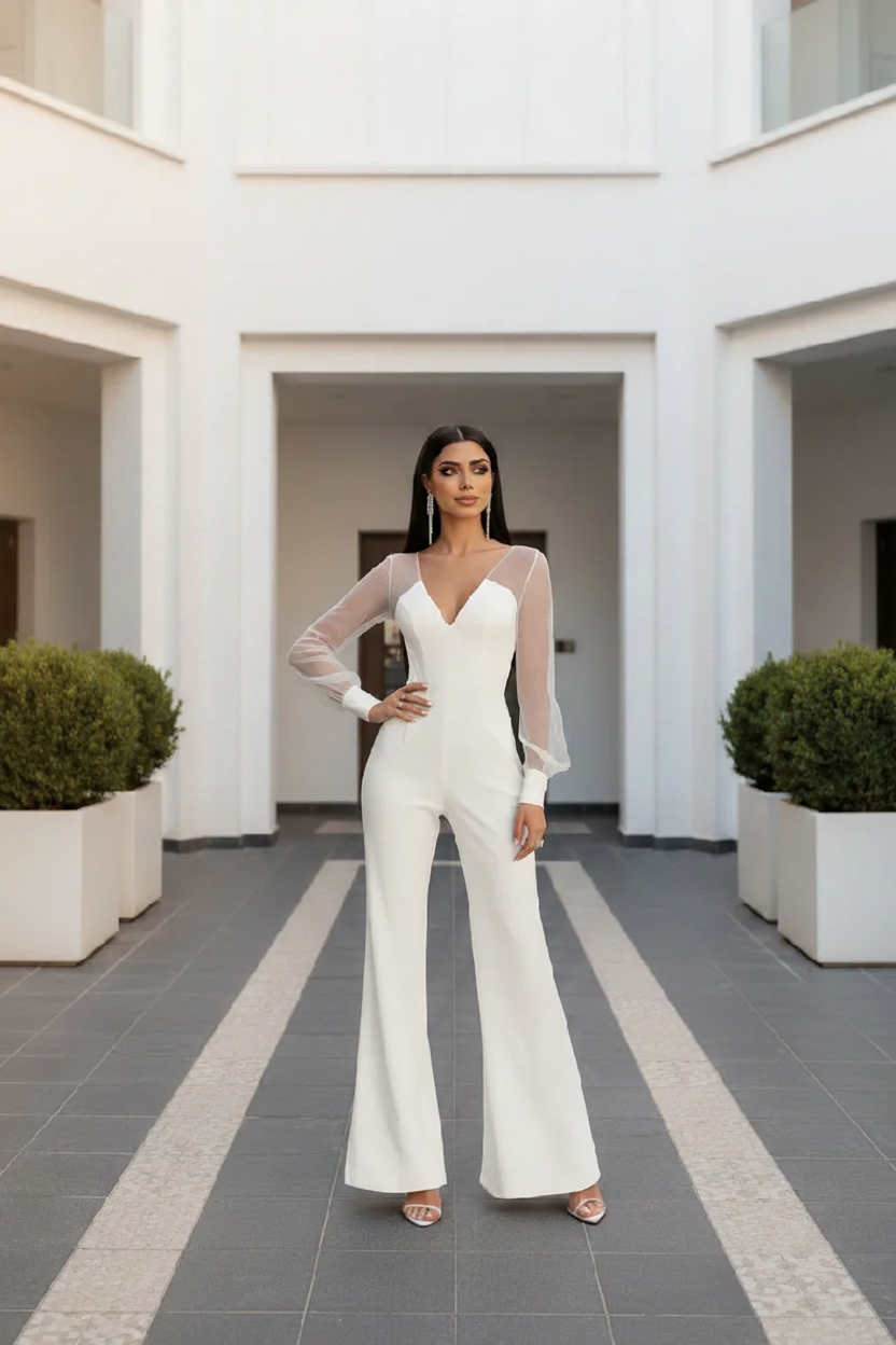 Tarra Bride Jumpsuit