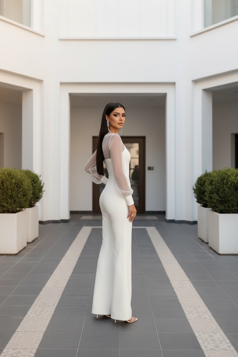 Tarra Bride Jumpsuit