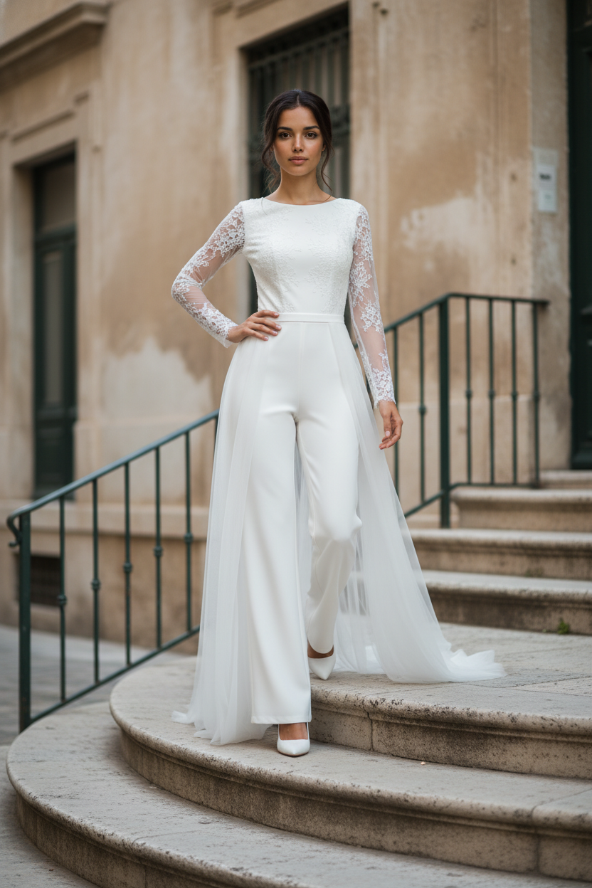 Trena detasabila din tulle