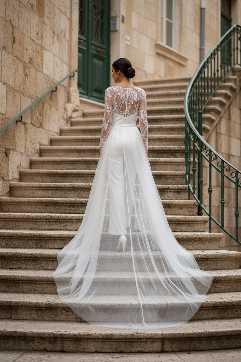 Trena detasabila din tulle