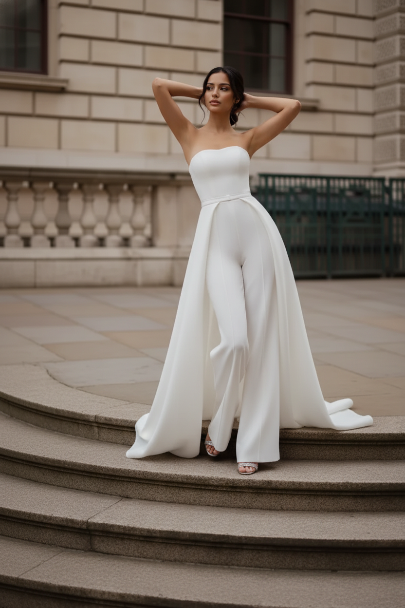 Salopeta Mireasa 2 in 1, Ayla