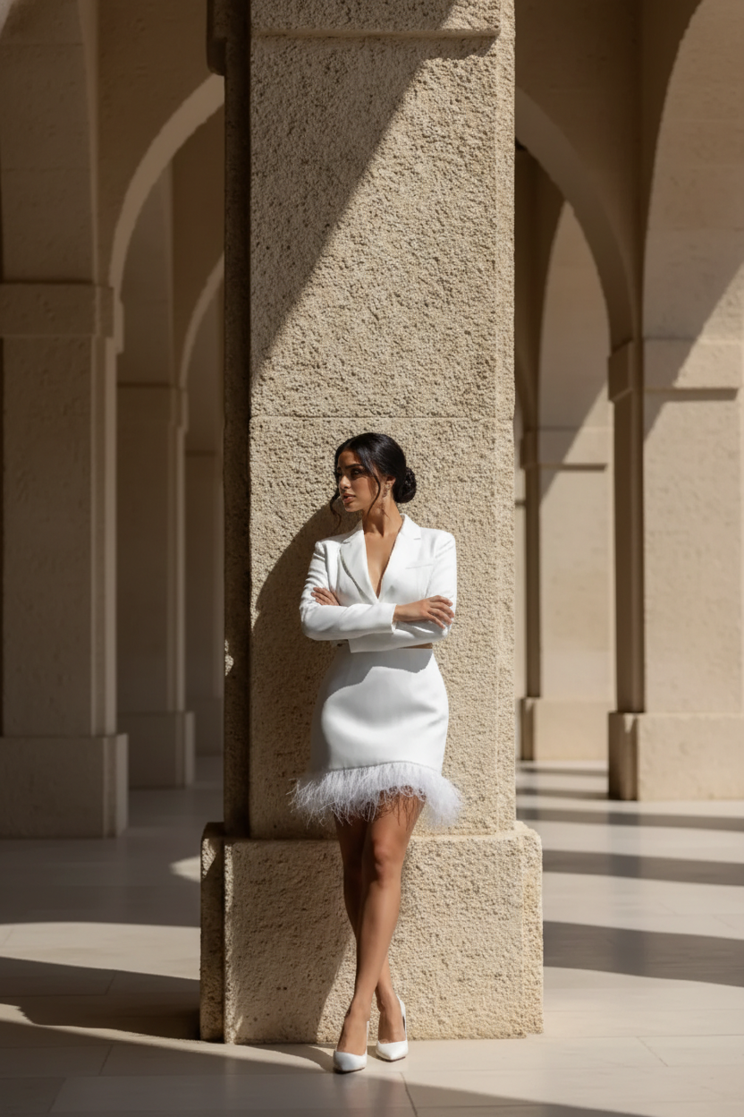 Rochie Scurta Mireasa Amira