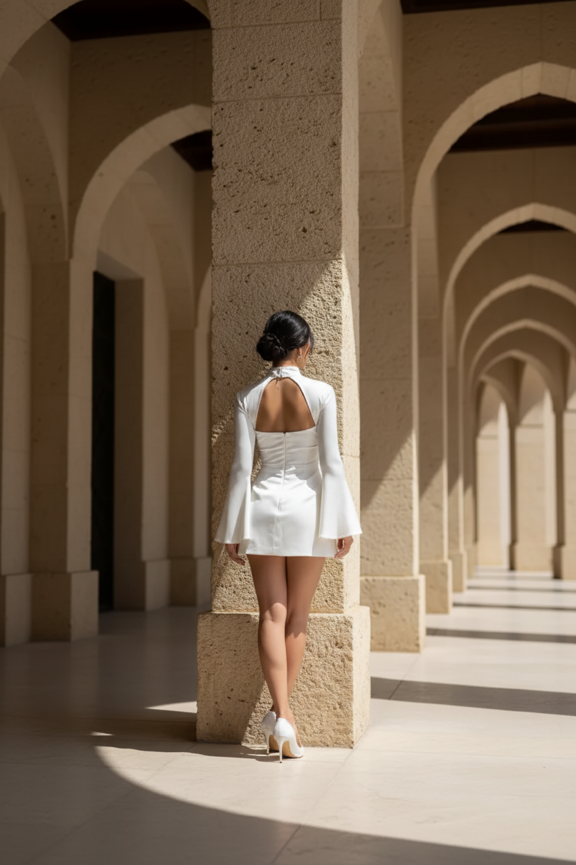 Inda Short Bride Dress