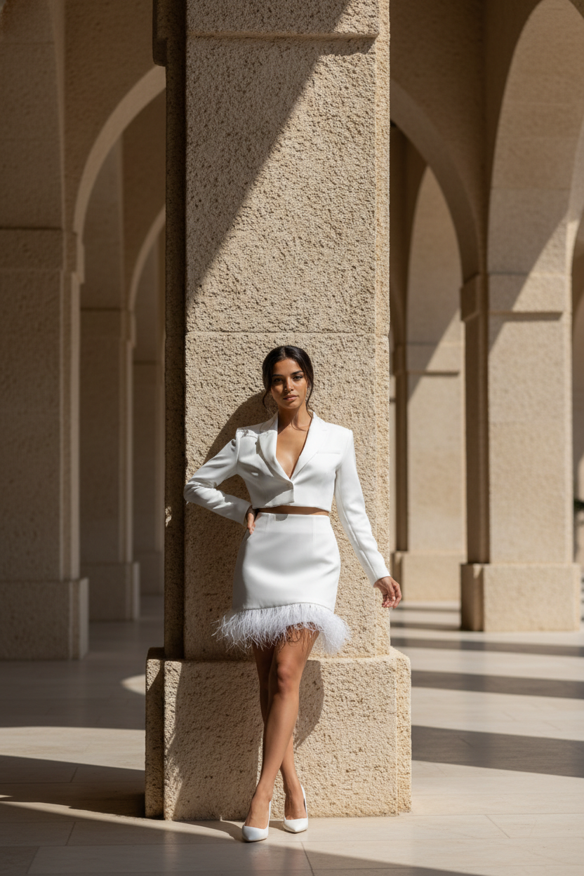 Rochie Scurta Mireasa Amira