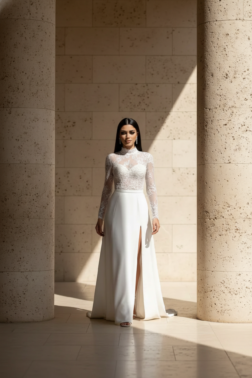 Rochie Lunga Mireasa Alcestis