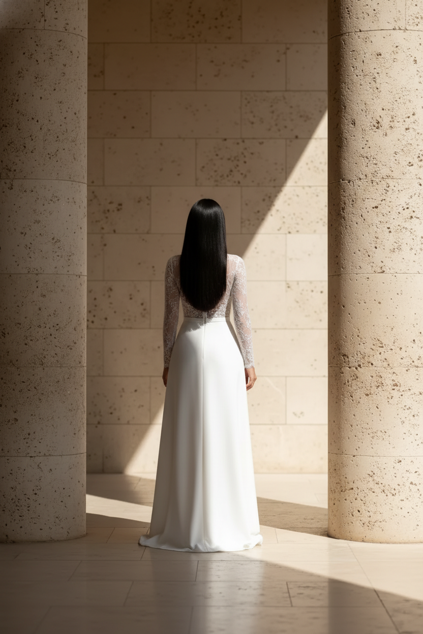 Rochie Lunga Mireasa Alcestis