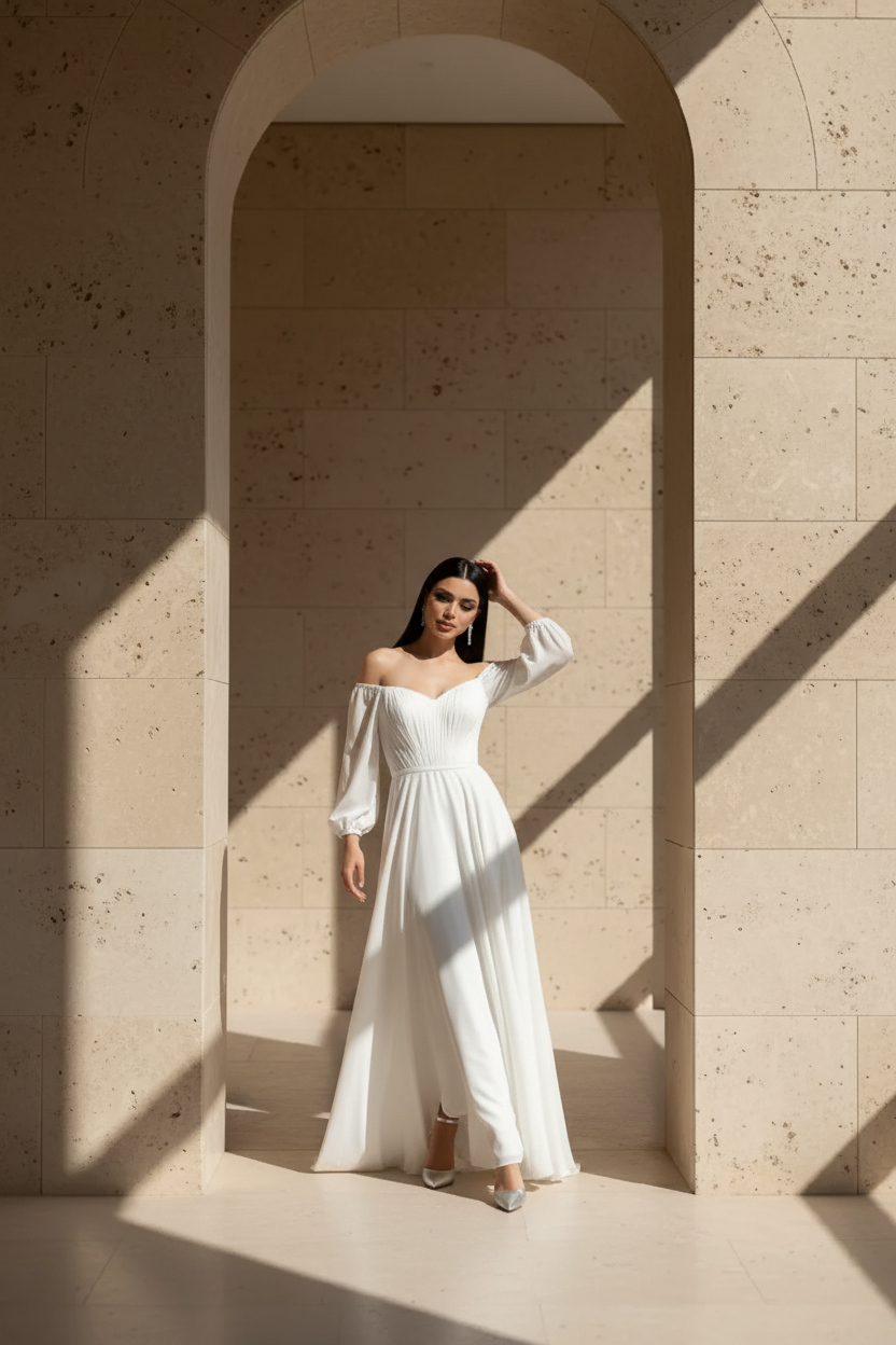 Rochie Lunga Mireasa Kader