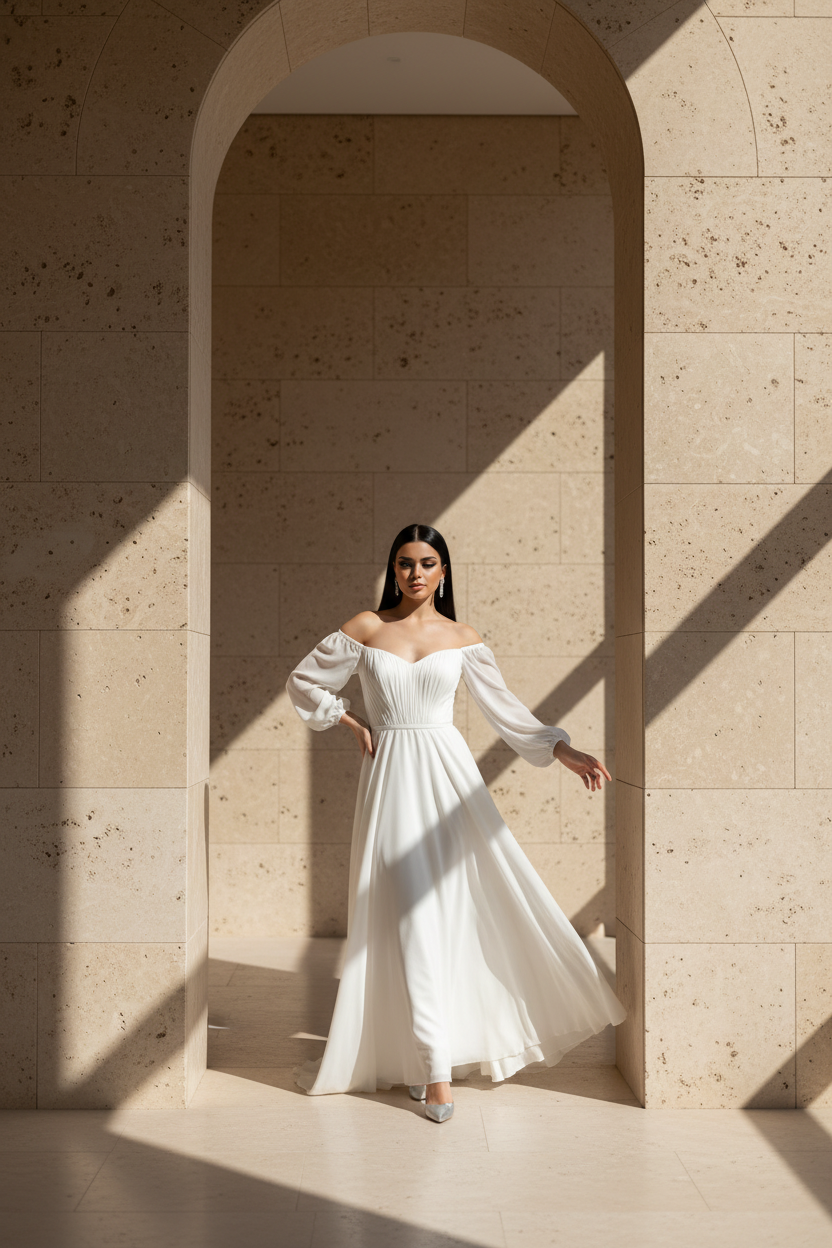 Rochie Lunga Mireasa Kader